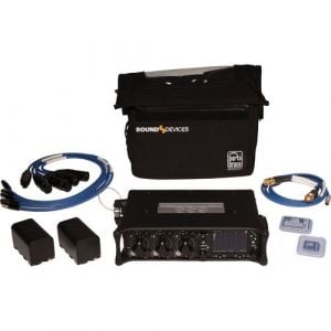 Sound Devices 633 Compact Field Mixer Kit with Carrying Case