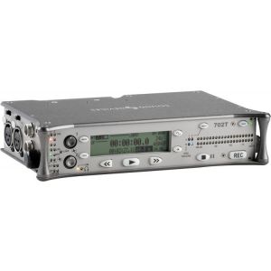 Sound Devices 702T High-Resolution 2-Channel CompactFlash Field Recorder with Time Code