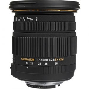 Sigma 17-50mm f/2.8 EX DC OS HSM Lens for Nikon F