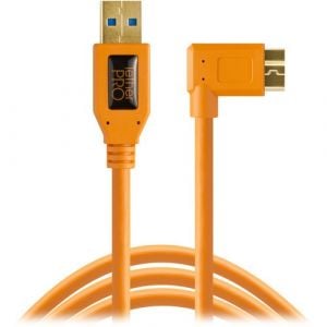 Tether Tools TetherPro USB 3.0 male to Micro-B, Right Angle, 15'