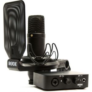 Rode Studio Kit with AI-1 Audio Interface, NT1 Microphone