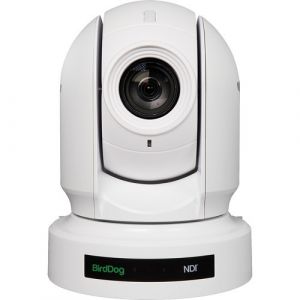 BirdDog P400 4K 10-Bit Full NDI PTZ Camera with Sony Sensor (White)