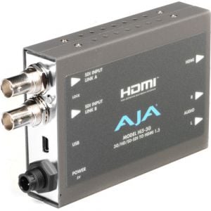 AJA Hi5-3G 3G/Dual Link/HD/SD-SDI to HDMI Mini-Converter