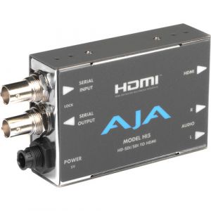 AJA HD/SD-SDI to HDMI Video and Audio Converter with DWP