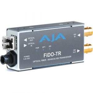AJA 1-Channel 3G-SDI/LC Multi-Mode LC Fiber Transceiver