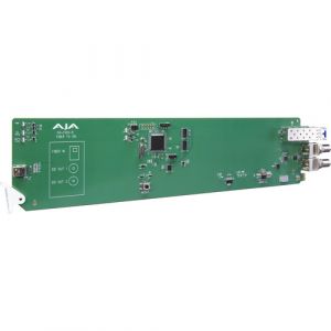 AJA 1-Channel Single Mode LC Fiber To 3G-SDI Receiver With Dashboard Support