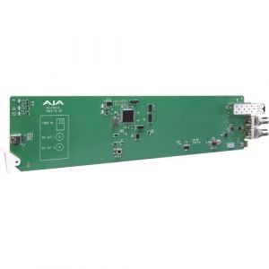 AJA 1-Channel Multi-Mode LC Fiber To 3G-SDI Receiver With Dashboard Support