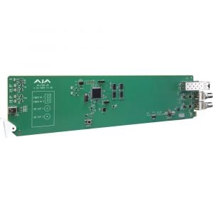 AJA 2-Channel Multi-Mode LC Fiber To 3G-SDI Receiver With Dashboard Support