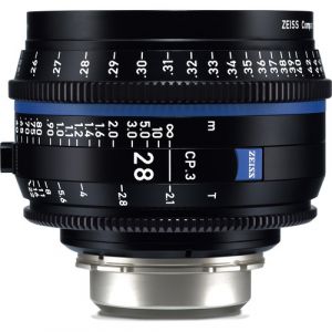 ZEISS CP.3 28mm T2.1 Compact Prime Lens (PL Mount, Feet)