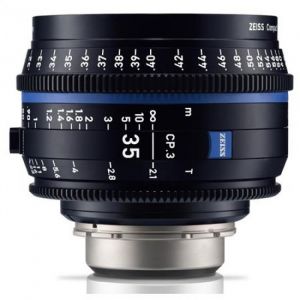 Zeiss CP.3 35mm T2.1 Compact Prime Lens (PL Mount, Meters)