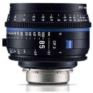Zeiss CP.3 85mm T2.1 Compact Prime Lens (PL Mount, Meters)