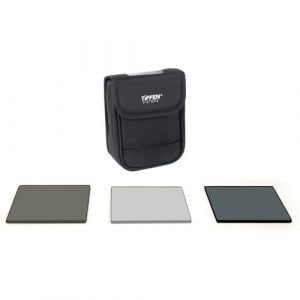 Tiffen 4 x 4" (4mm thick) DV Select Filter Kit 3 - Neutral Density 0.6, Ultra Circular Polarizing and Black ProMist 1/4 Filters
