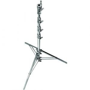 Avenger Combo Steel Stand 45 with Leveling Leg (Chrome-plated, 14.7')