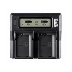 Newell DC-LCD Two-Channel Charger For NP-FZ100 Batteries