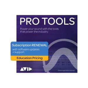 Pro Tools 1-Year Subscription RENEWAL Education