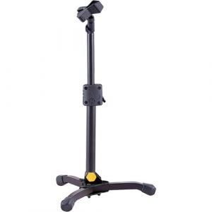 HERCULES Stands MS300B Transformer Jr. Low-Profile Straight Microphone Stand with EZ Mic Clip