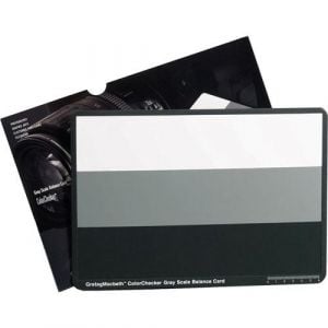 X-Rite ColorChecker Gray Scale Card