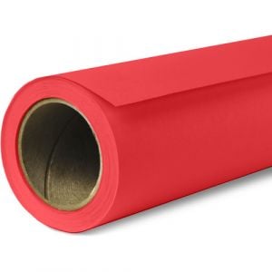 Savage Widetone Seamless Background Paper (#08 Primary Red, 1.35 x 11 M)