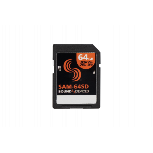 Sound Devices SAM-64SD 64GB SDXC Card