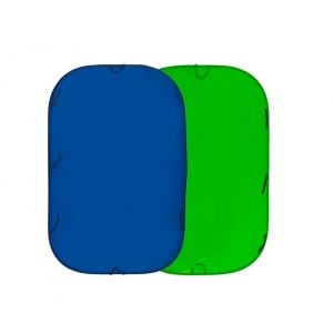 Lastolite Chromakey Collapsible Background - 6x7'(1.8 x 2.1 M) - Blue/Green