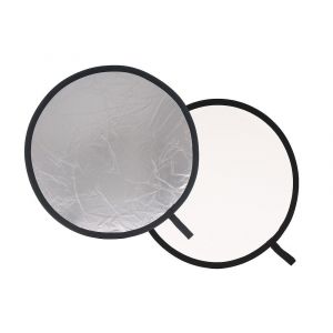 Lastolite Collapsible Reflector Silver/White, 20"(0.5 M)