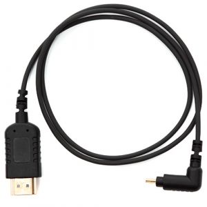 FREEFLY Right-Angle Micro-HDMI Type-D to HDMI Type-A Lightweight Cable 27.6"(0.7 M)