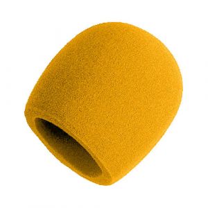 Shure A58WS-YL - Yellow Windscreen for Ball Type Microphones (SM48, SM58, Beta 58A, or 565SD)