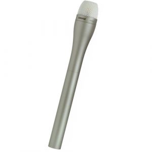 Shure SM63L Omnidirectional Dynamic Microphone with Extended Handle (Champagne)