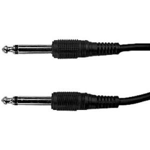 Shure WA303 Guitar / Instrument Cable with 1/4" Phone Connector for T1G Transmitter (2-Foot) (0.6m)