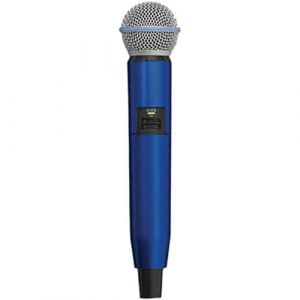 Shure WA723-BLU Color Handle for GLX-D SM58/BETA58A Microphone (Blue)