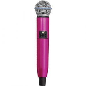 Shure WA723-PNK Color Handle for GLX-D SM58/BETA58A Microphone (Pink)