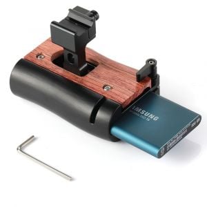 SmallRig NATO Handle for BMPCC 4K and Samsung T5 SSD 2270