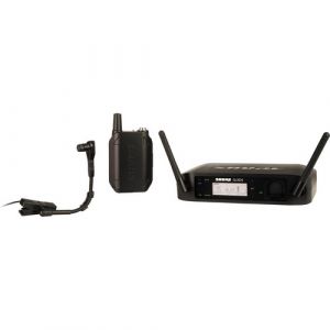 Shure GLXD14/B98 Digital Wireless Cardioid Instrument Microphone System (2.4 GHz)