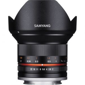 SAMYANG 12MM F2.0 NCS CS LENS With Canon EF-M Mount