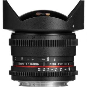 Samyang 8mm T3.8 UMC Fish-Eye CS II Lens For Canon EF Mount