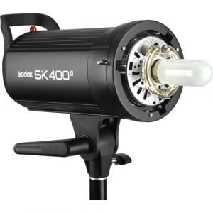 Godox Studio 2 head Kit SK400II  -  2 Sofbox - 2 Stands  - 1 bag - XT-16 transmitter - 1 Bowen's Mount Reflector