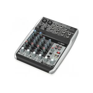 Behringer Premium 8-Input 2-Bus Mixer with XENYX Mic Preamps & Compressors, British EQs and USB/Audio Interface