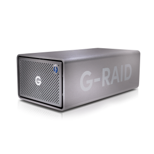 SanDisk G-RAID 2 disk array 24 TB Desktop Stainless steel