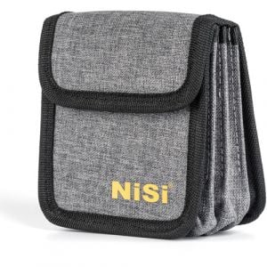 NiSi Circular Filter Pouch for 4 Filters (Holds 4 Filters up to 95mm)