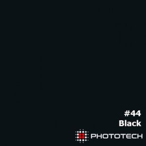 PhotoTech Black 180gsm Seamless Background Paper (2.7x10) m