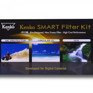 Kenko 58mm SLIM Filter Kit (MC Protector/C-PL/ND8)