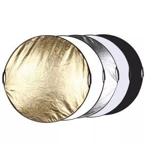 PhotoTech 5 IN 1 Reflector with 2 handel 107cm
