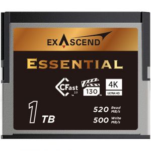 Exascend 1TB CFX Series CFast 2.0 Memory Card