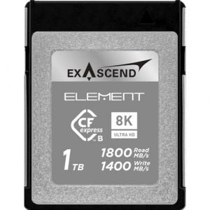 Exascend 1TB Element Series CFexpress Type B Memory Card