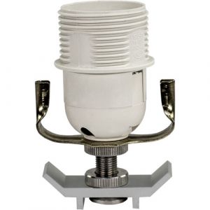Astera E27 Socket for FP5 LED Bulbs with Single-Stud Fitting