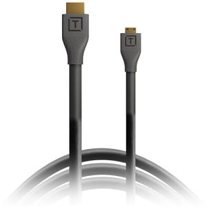 Tether Tools TetherPro Micro-HDMI to HDMI Cable with Ethernet (Black, 15')