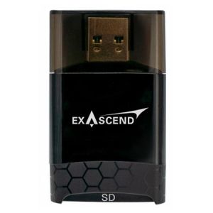 Exascend UHS-II SDXC/microSDXC Card Reader