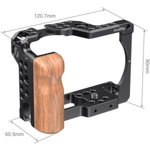SmallRig Camera Cage with Wooden Grip for Sigma FP