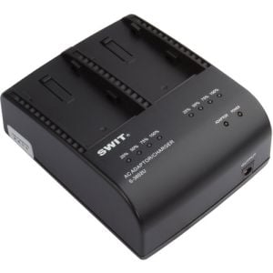 SWIT S-3602U Dual Charger/Adapter for Sony BP-U30/U60 Batteries