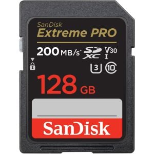 SanDisk 128GB 200MB Extreme PRO UHS-I SDXC Memory Card